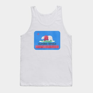 California Rebublic Polar Bear Tank Top